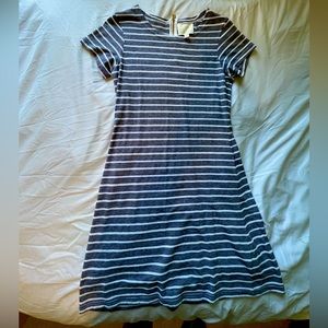 Womens Navy and White Stripped Dress from Sail to Stable